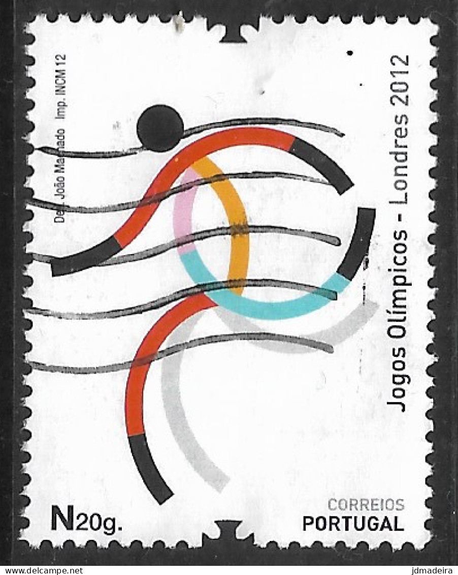 Portugal – 2012 Olympic Games N20 Used Stamp - Usati