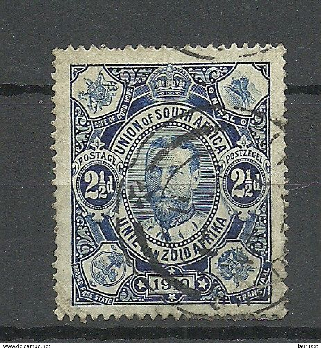 UNION OF SOUTH AFRICA 1910 Michel 1 O King George V - Gebruikt