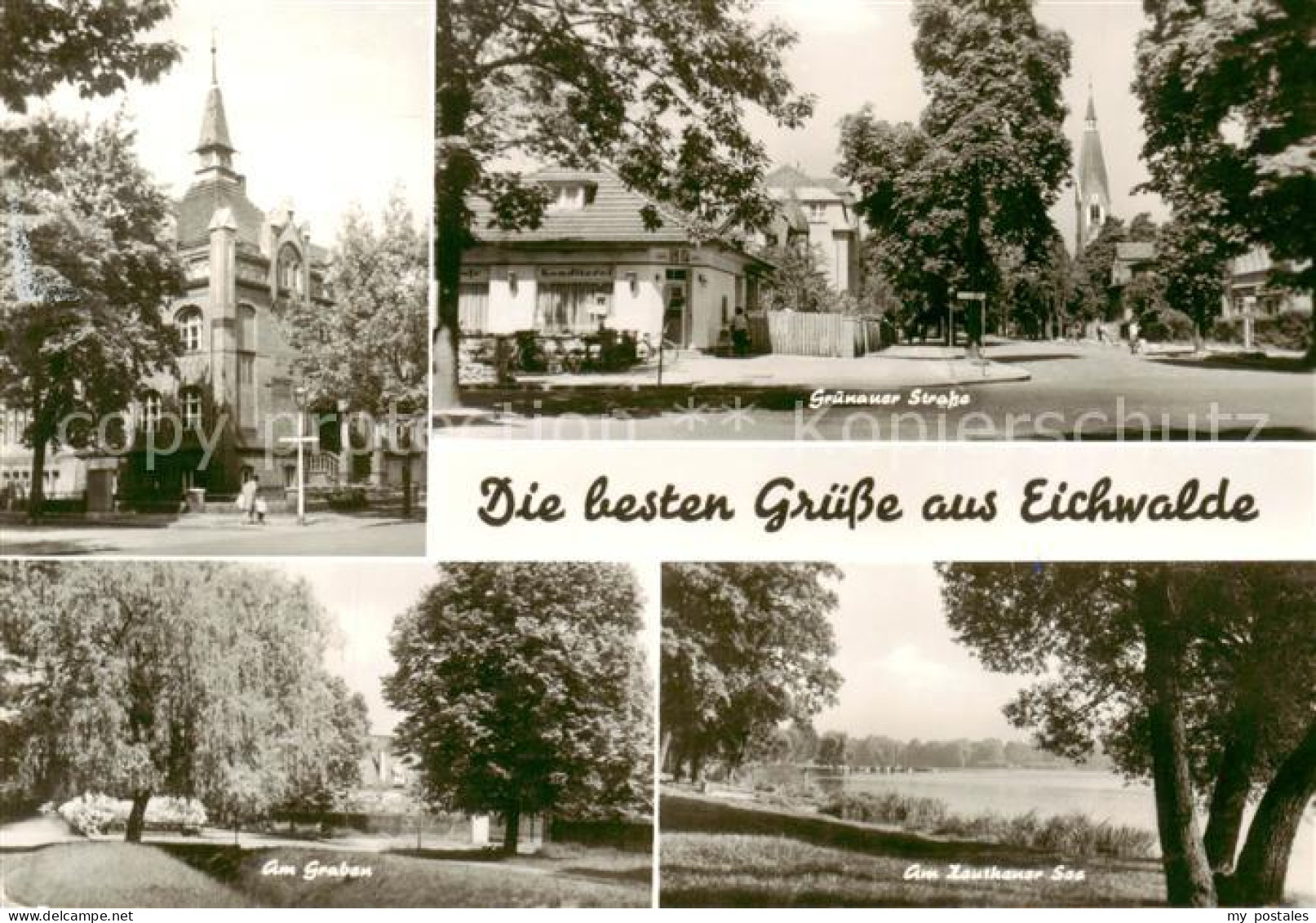 73832891 Eichwalde Kirche Gruenauer Strasse Am Graben Am Zauthener See Eichwalde - Eichwalde