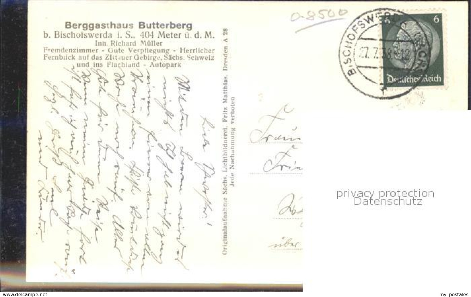 42188774 Bischofswerda Berggasthaus Butterberg Bischofswerda - Bischofswerda