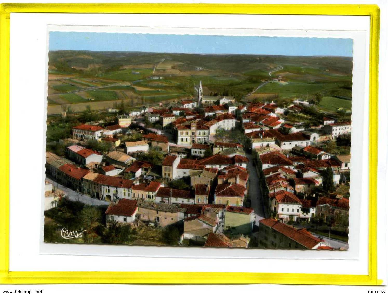 Monclar De Quercy . Vue Generale Aerienne. Edit Cim N° 188-55A  - Montclar De Quercy