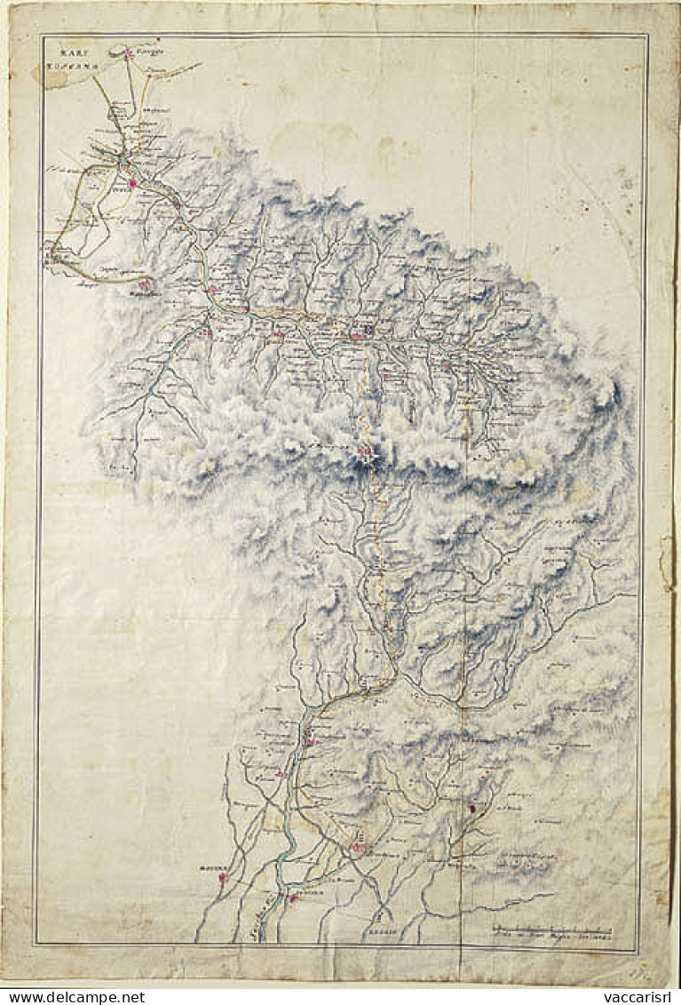 CARTINA DEI TERRITORI ESTENSI -  - Manuales Para Coleccionistas