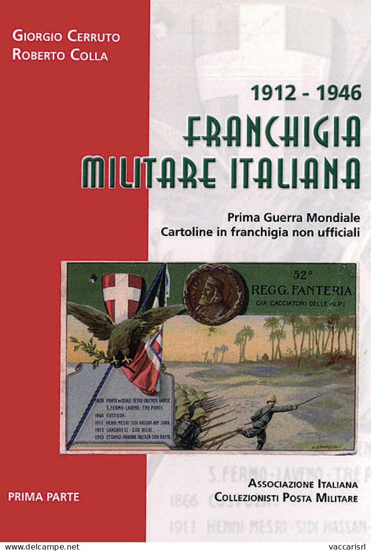 FRANCHIGIA MILITARE ITALIANA 1912-1946
Prima Parte - Prima Guerra Mondiale
Cartoline In Franchigia Non Ufficiali - Giorg - Handleiding Voor Verzamelaars