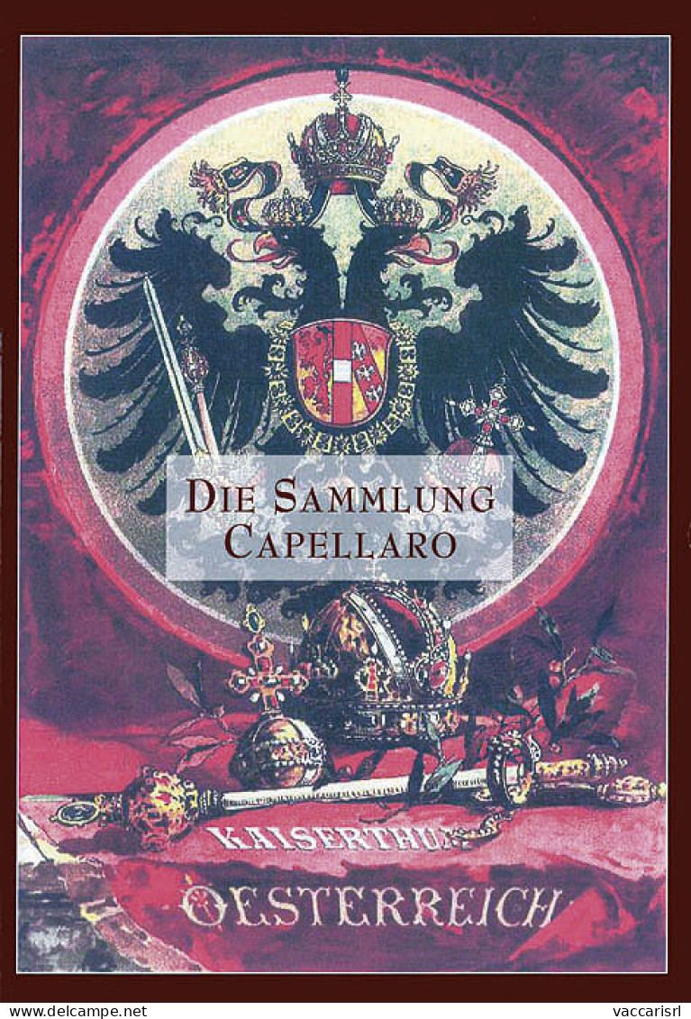 DIE SAMMLUNG
CAPELLARO
&Ouml;STERREICH 1850/54 - Siegfried Deider - Manuales Para Coleccionistas