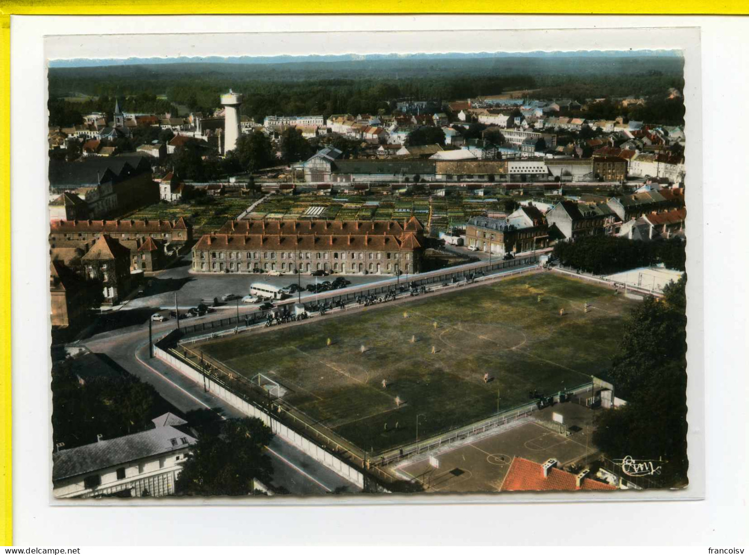 Raismes - Le Terrain Des Sports. Vue Aerienne.  Edit Cim N° 261-33A . Terrain De Football Basket Stadium  - Raismes