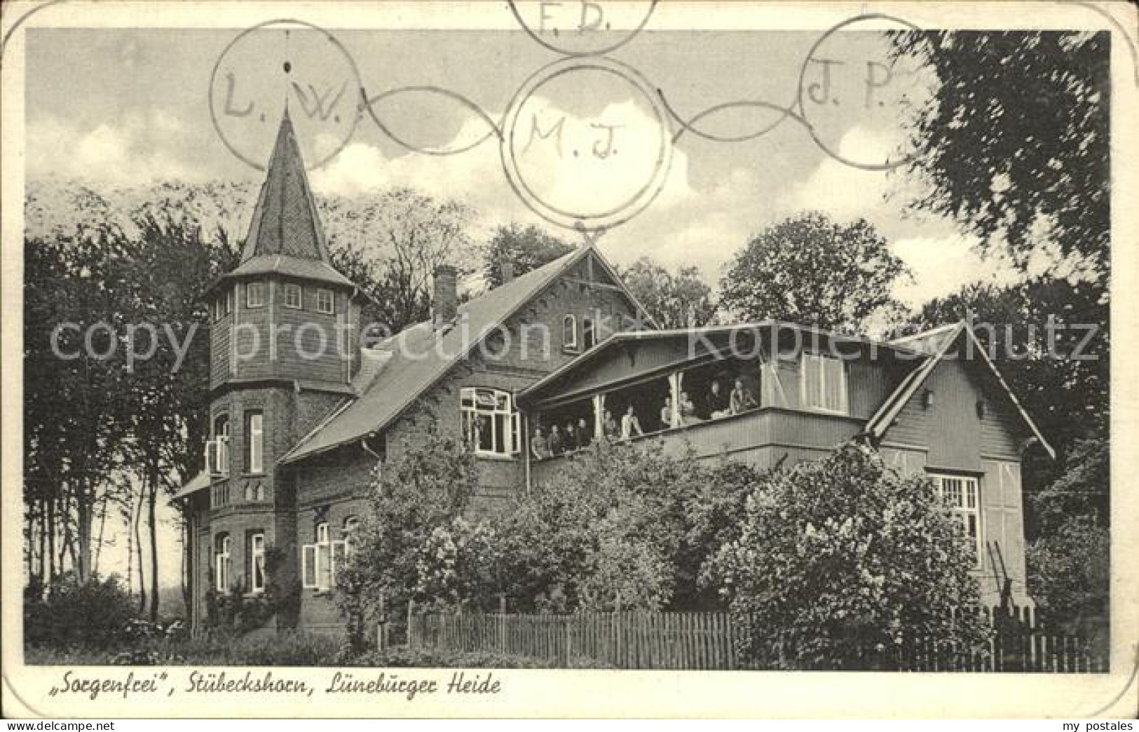 42185450 Stuebeckshorn Haus Sorgenfrei Lueneburger Heide Stuebeckshorn - Soltau