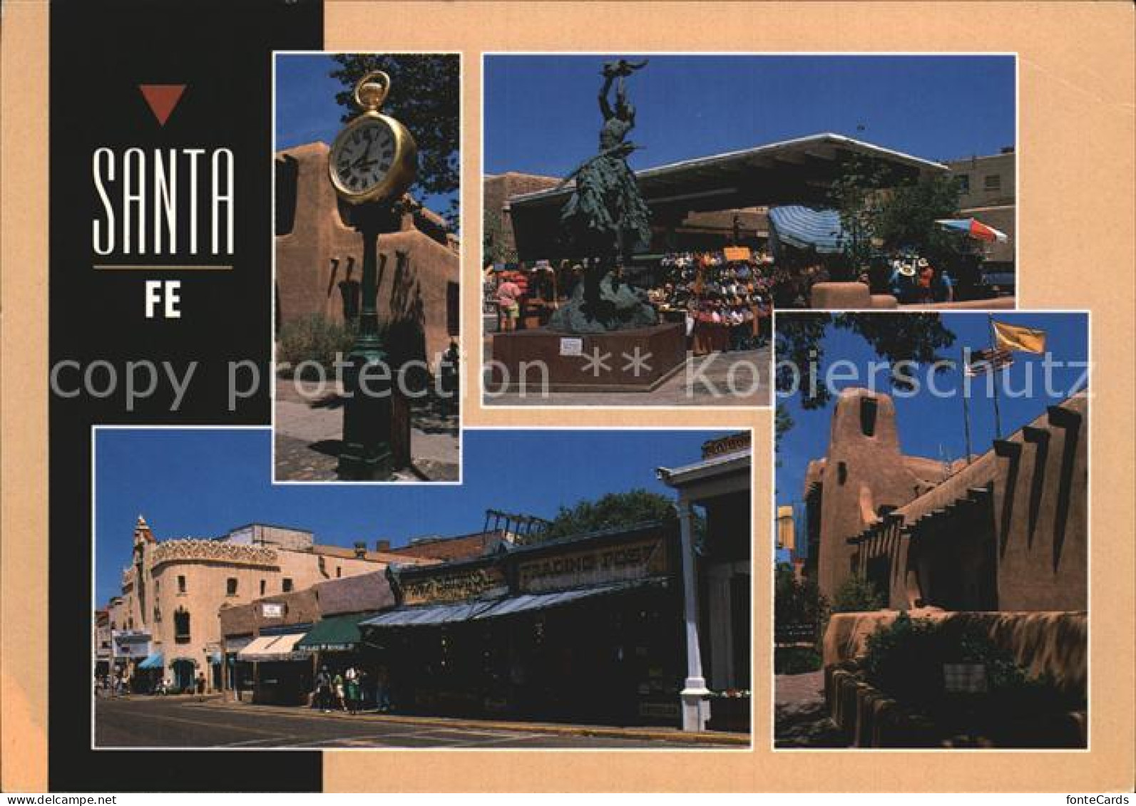 72444621 Santa_Fe_New_Mexico Historic Santa Fe Plaza - Sonstige & Ohne Zuordnung