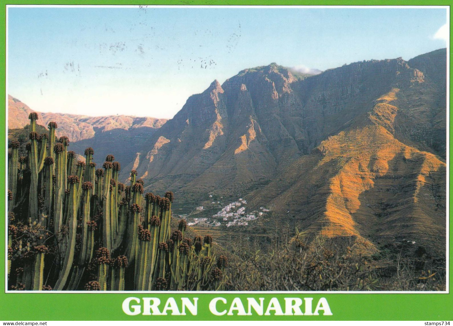 Espana-05/2014 - 0.75 Euro - I Need Spain, View Of Gran Canaria, Post Card - Storia Postale