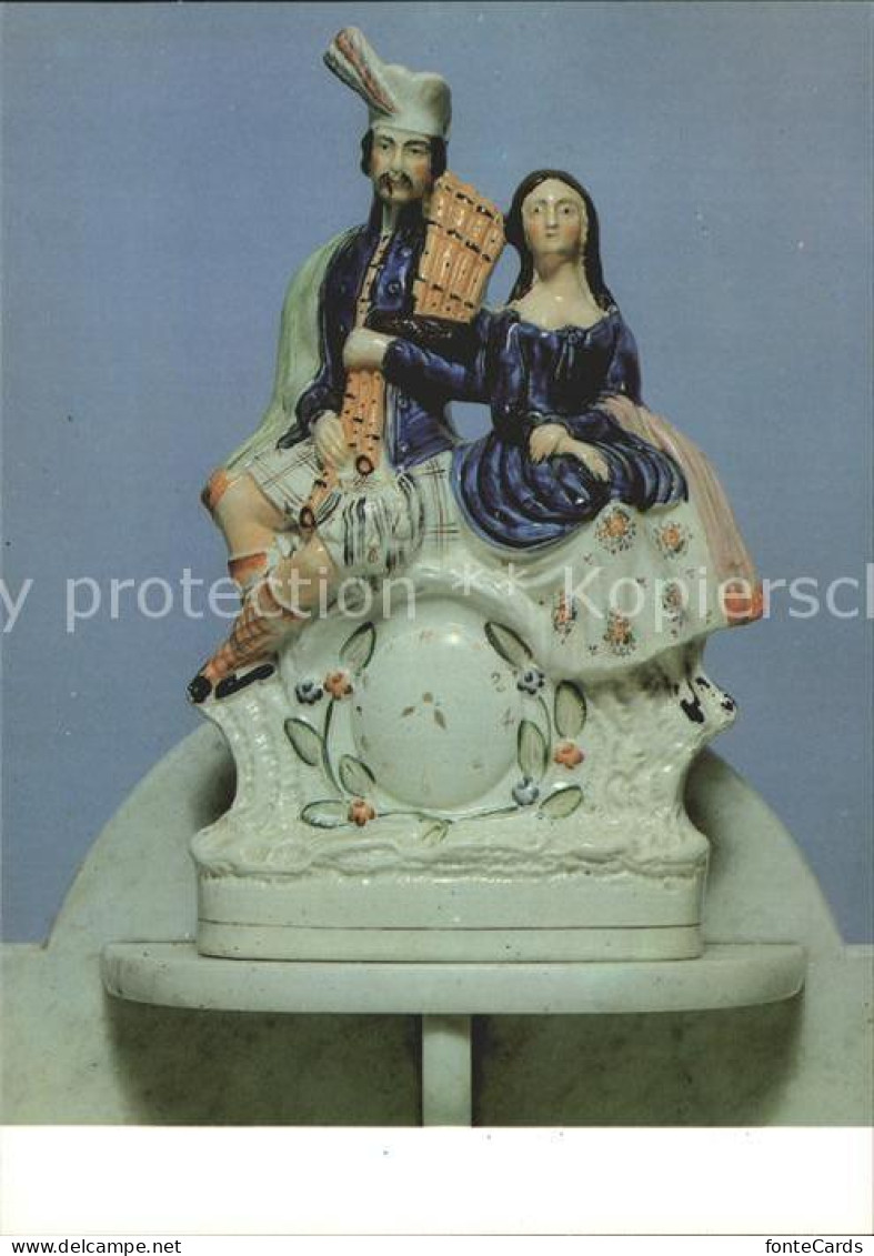 72361972 Schmuck Figuren Staffordshire-Steingut Seefahrerstube 19. Jahrhundert  - Mode