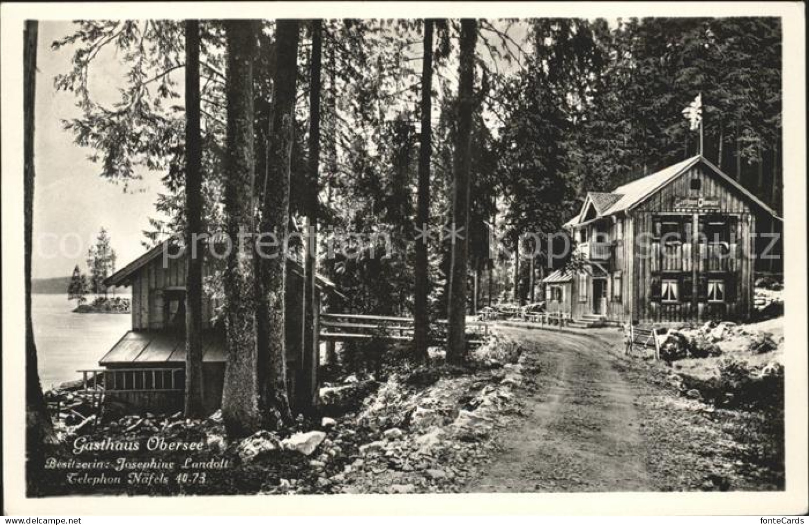 11846543 Naefels Gasthaus Obersee Naefels - Sonstige & Ohne Zuordnung