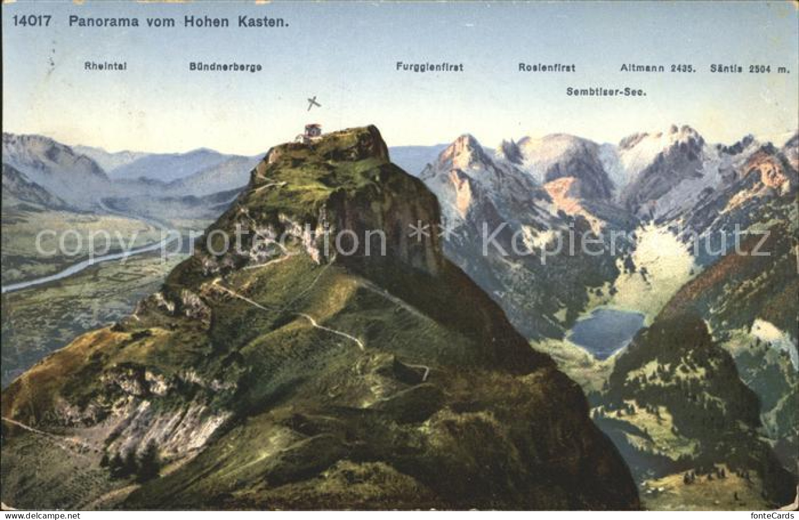 11742383 Hoher Kasten Alpen Panorama Hoher Kasten - Other & Unclassified
