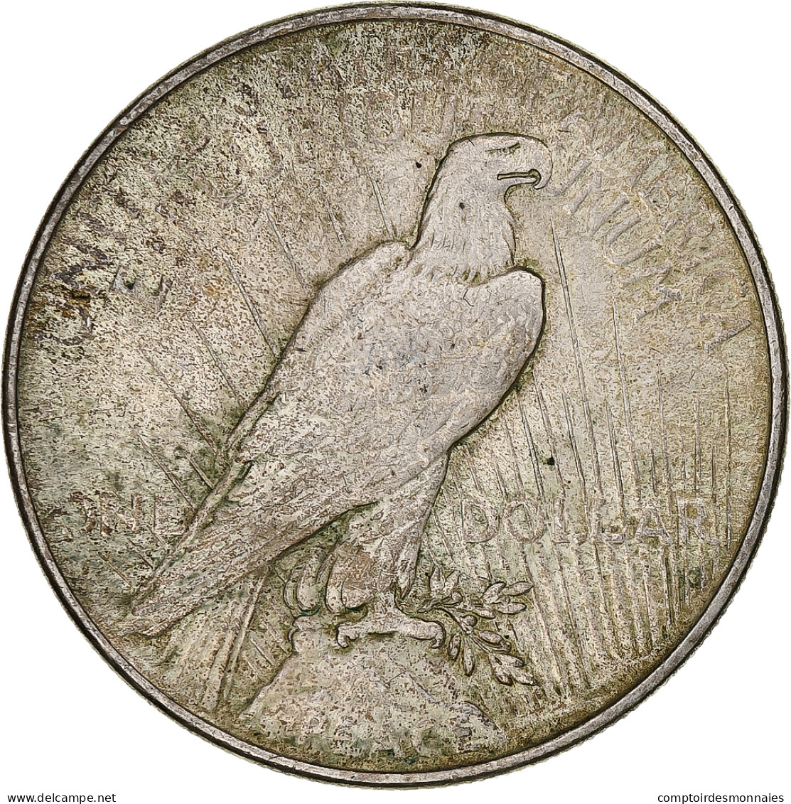 États-Unis, Dollar, Peace Dollar, 1922, Philadelphie, Argent, TTB+, KM:150 - 1921-1935: Peace