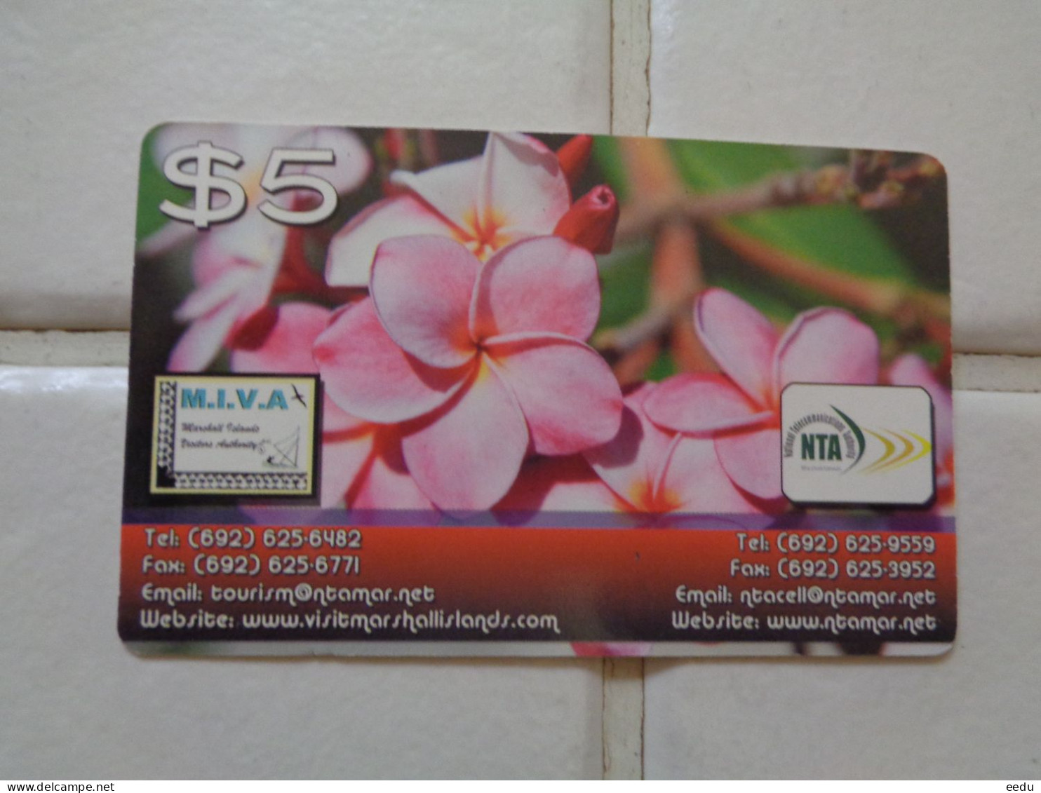 Marshall Islands Phonecard - Marshall Islands