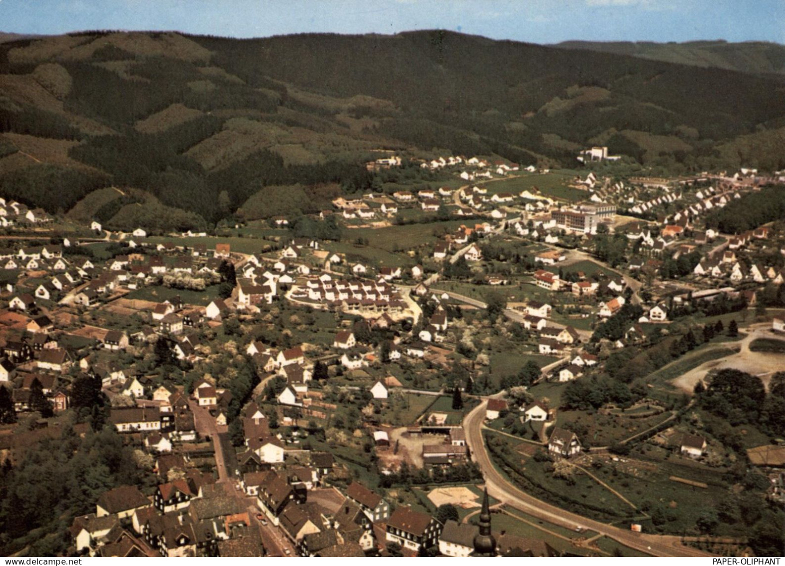 5275 BERGNEUSTADT, Luftaufnahme 1971 - Bergneustadt