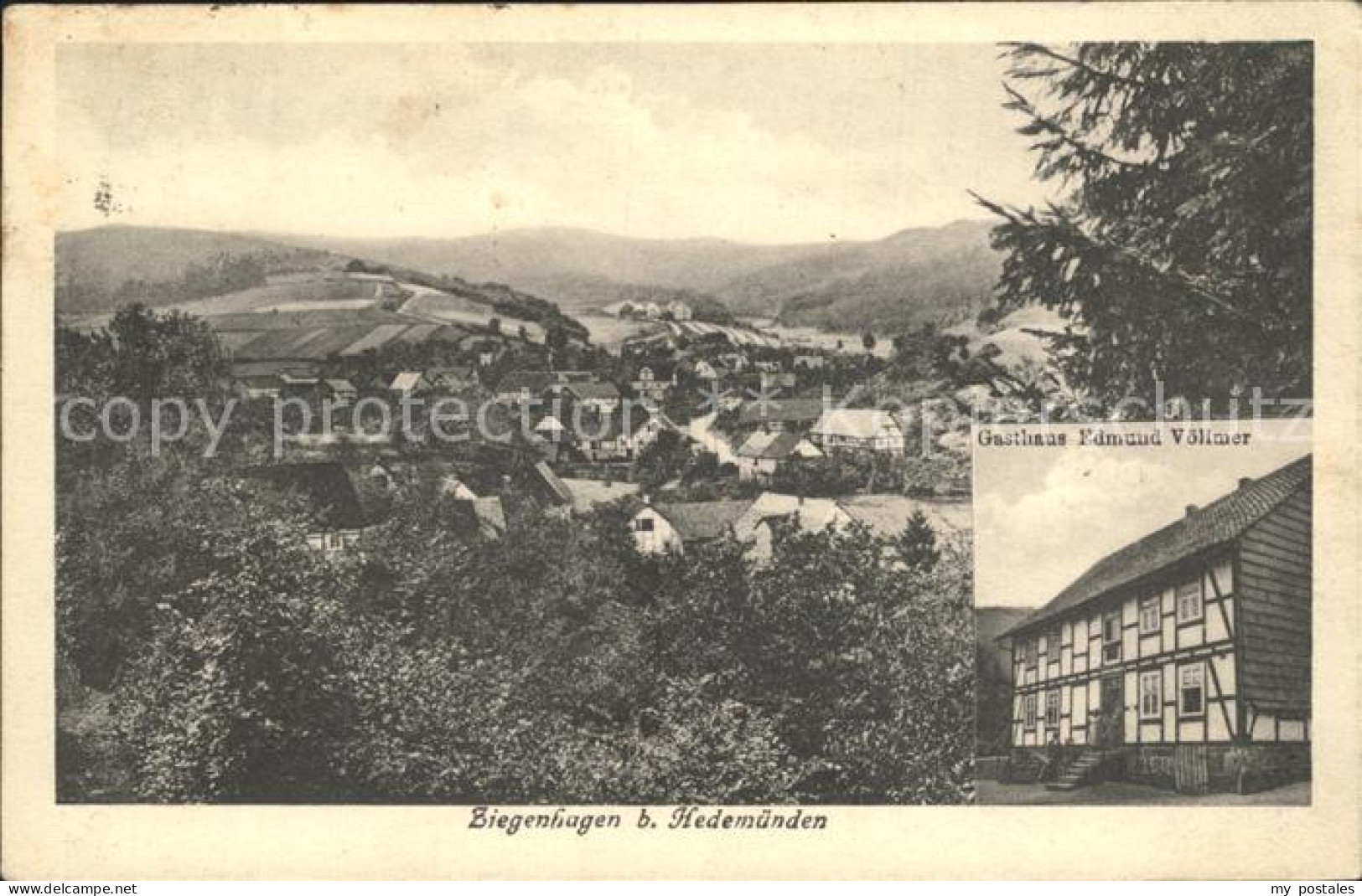 42179334 Ziegenhagen Witzenhausen Panorama Gasthaus Edmund Voellmer Ziegenhagen  - Witzenhausen