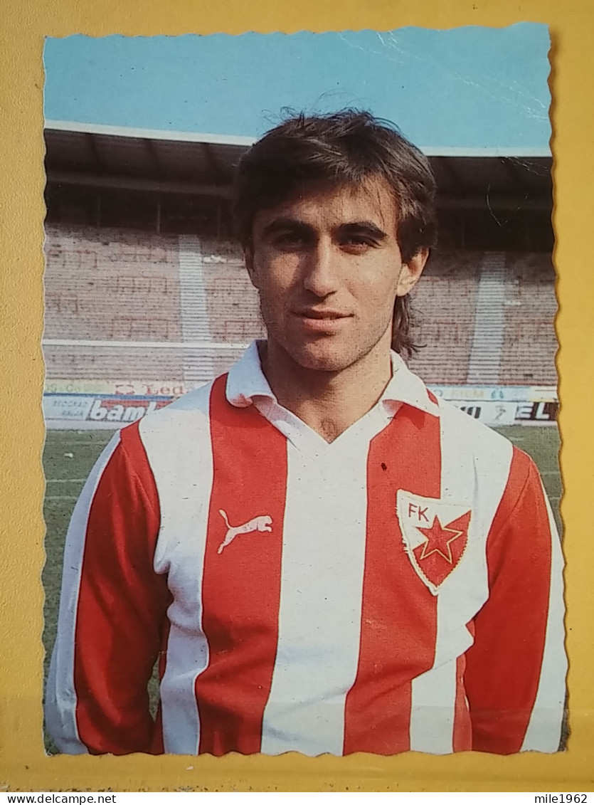 KOV 17-8 - FAMOUS PEOPLE, DES PERSONNES CÉLÈBRES, BOSKO DJUROVSKI FOOTBALL LEGEND, RED STAR, CRVENA ZVEZDA,  - Personalidades Deportivas