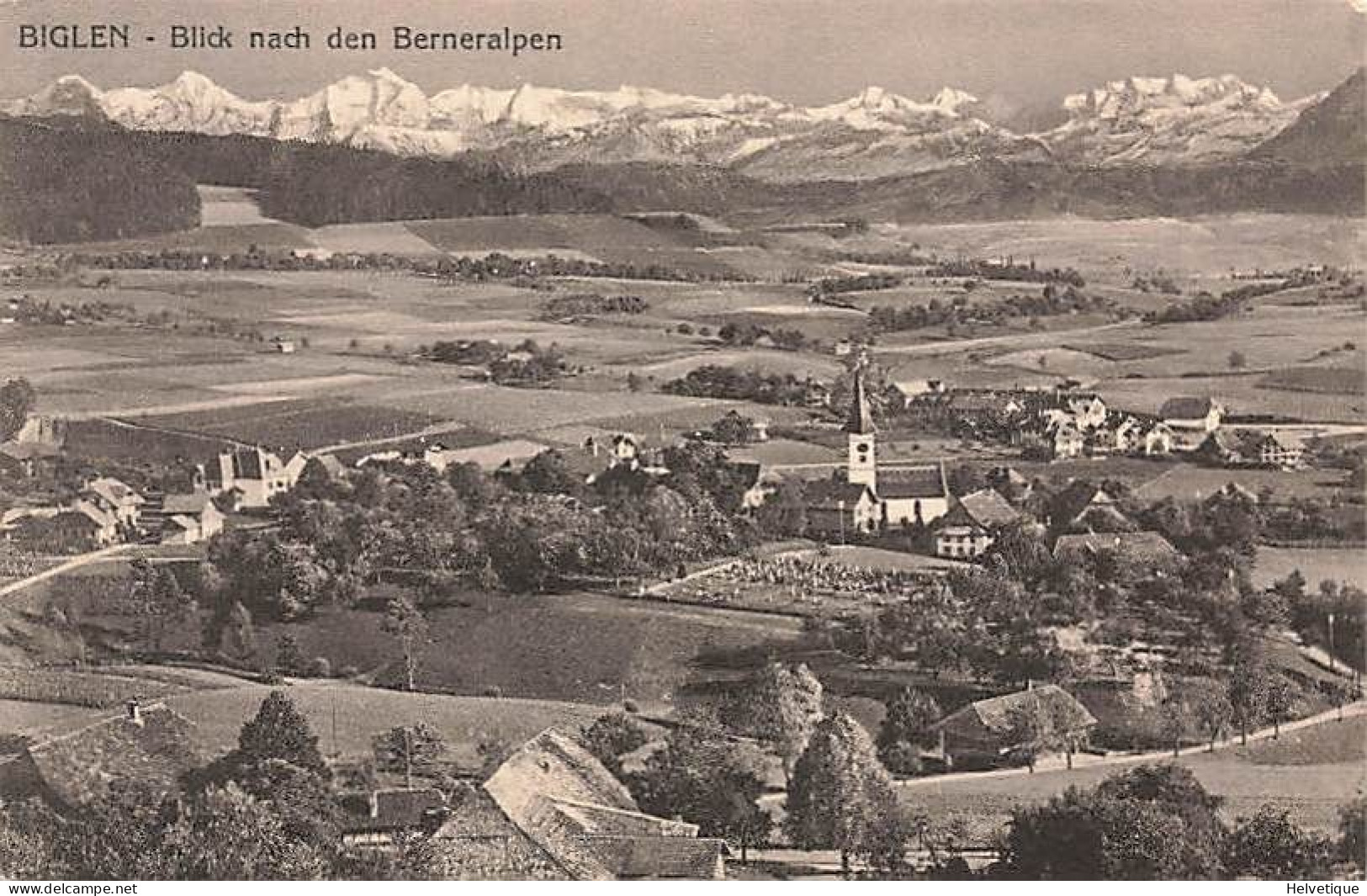 Biglen Nach Den Berneralpen - Biglen