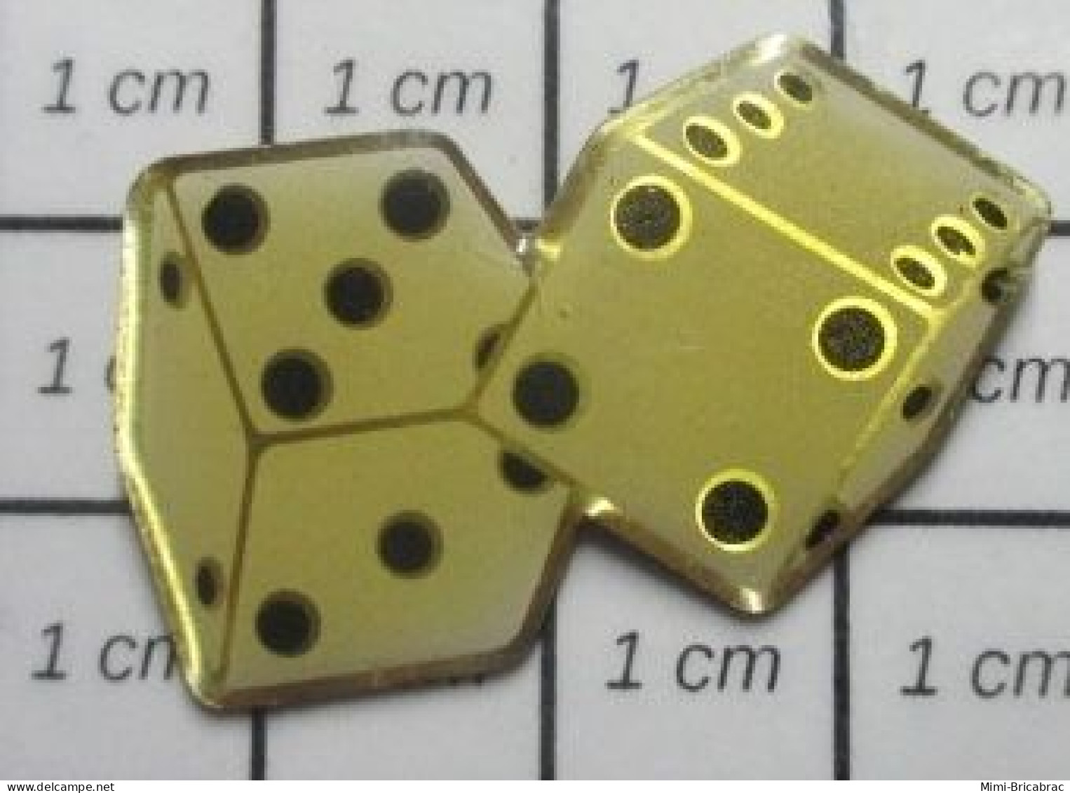 1719 Pin's Pins / Beau Et Rare / JEUX / JEU DE DéS - Jeux