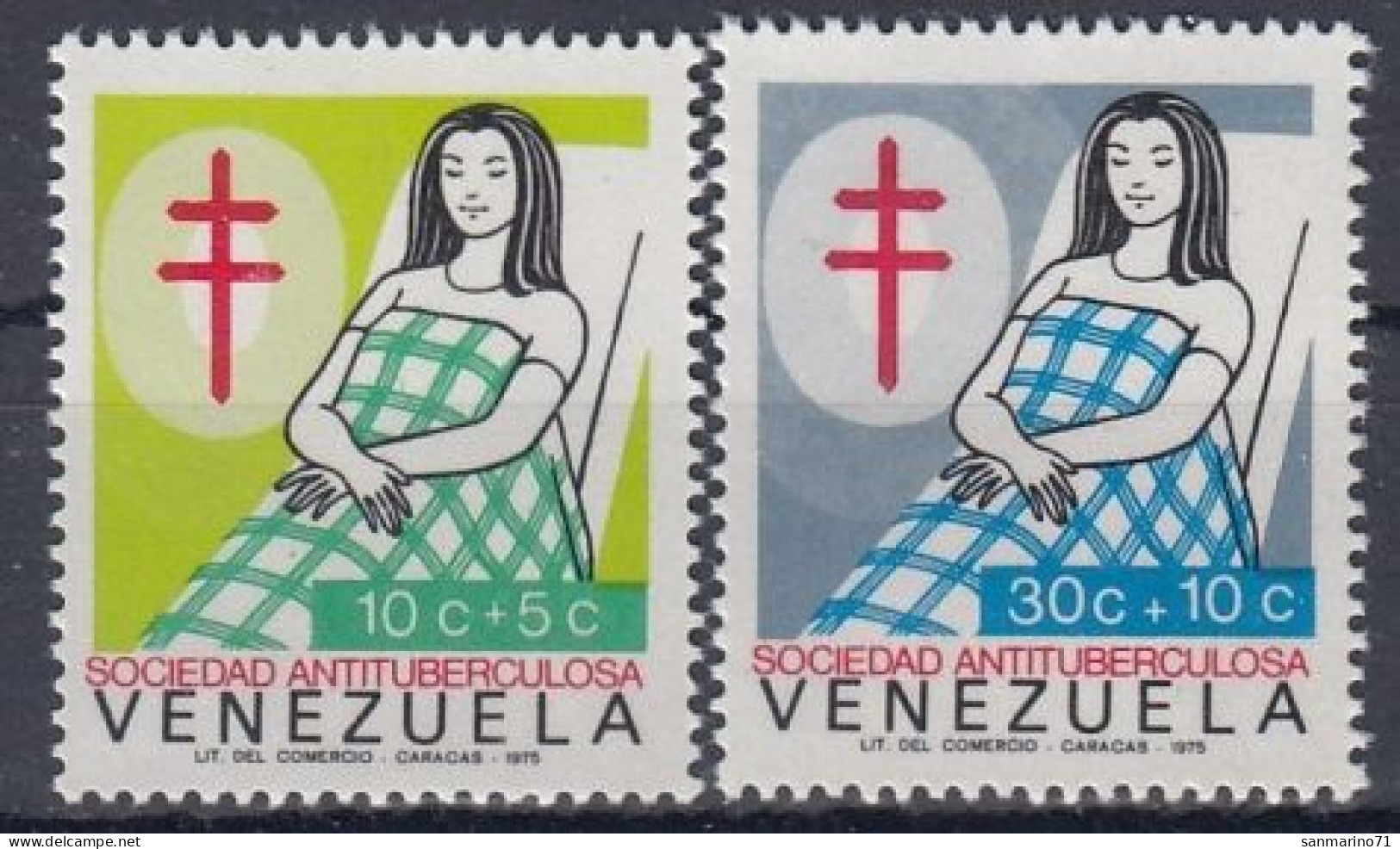 VENEZUELA 2061-2062,unused (**) Red Cross - Venezuela