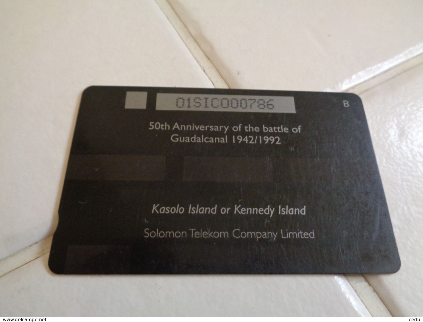 Solomon Island Phonecard - Islas Salomon