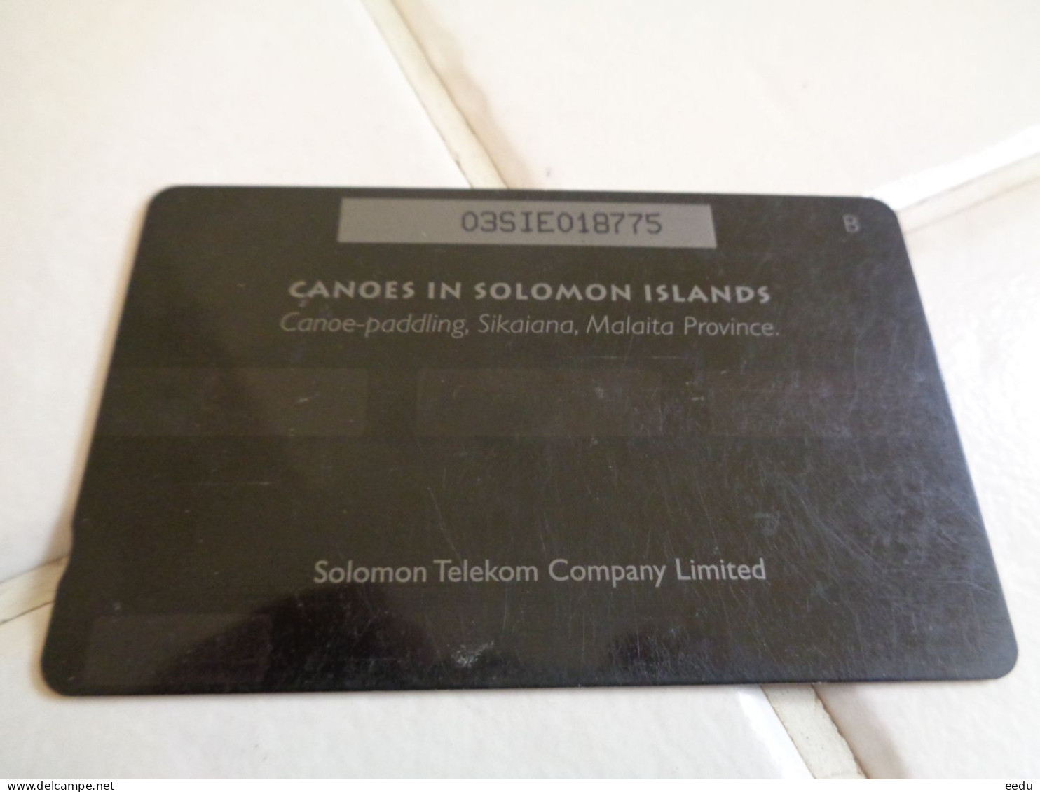 Solomon Island Phonecard - Islas Salomon