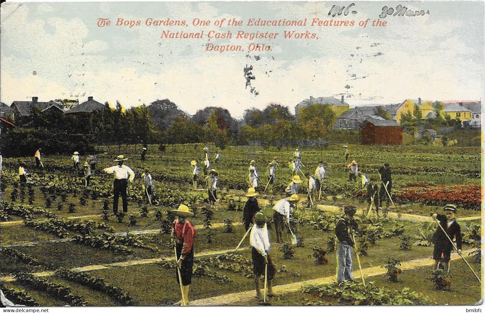 The Boys Gardens, One Of The Educational Features Of The National Cash Register Works, Dayton, Ohio - Dayton