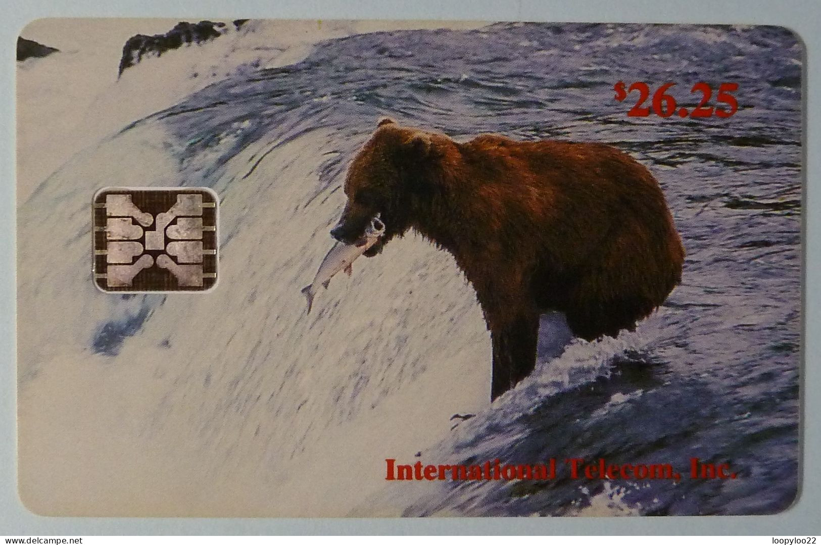 USA - ALASKA - Chip - Brown Bear - Mint - [2] Chip Cards