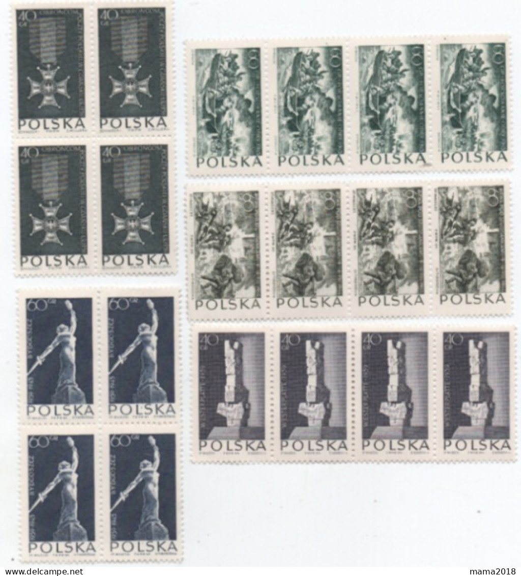 Pologne Lot 20 Timbres  Neufs - Neufs