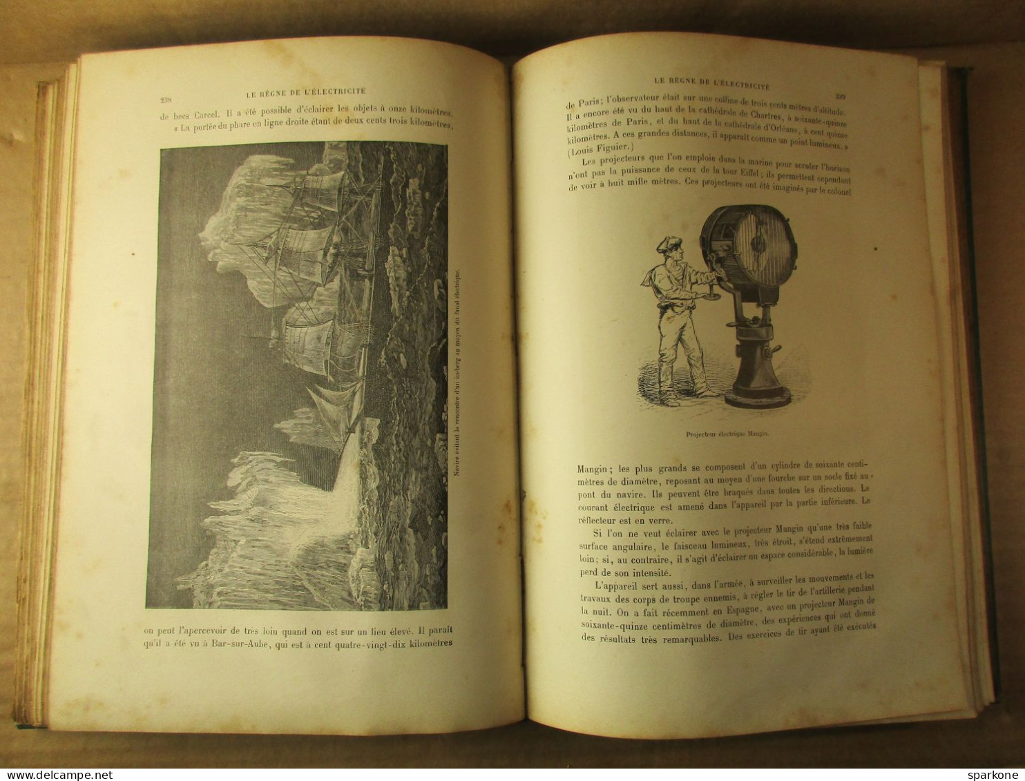 Le Règne De L'électricité (Gaston Bonnefont) éditions Alfred Mame Et Fils De 1895 - Sciences