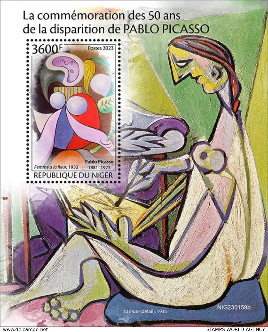 2023-11 - NIGER- PABLO PICASSO        1V  MNH** - Picasso