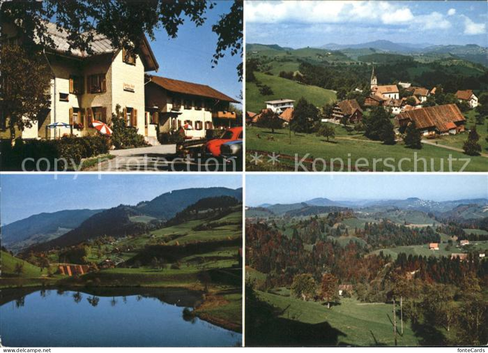 11719113 Finstersee Dorfpartie Landschaftspanorama See Finstersee - Autres & Non Classés