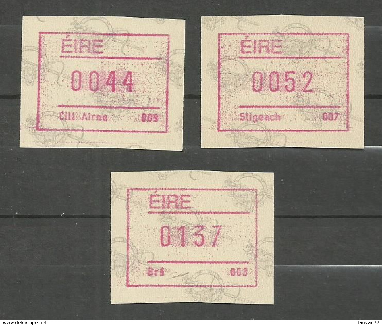 Irlande DISTRIBUTEUR N°4 Neufs** Cote 4.50€ - Franking Labels