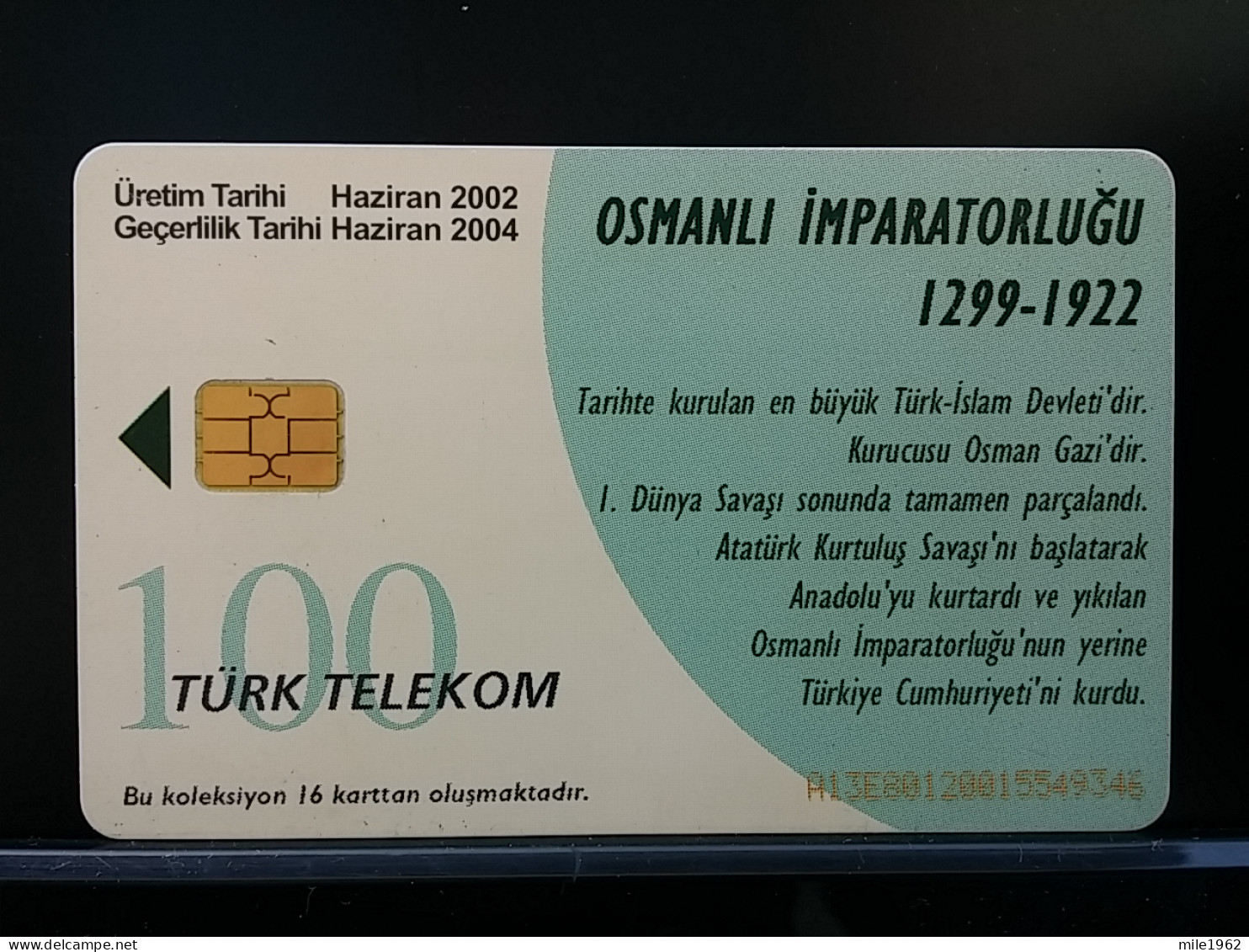 T-249 - TURKEY, TELECARD, PHONECARD, - Turchia