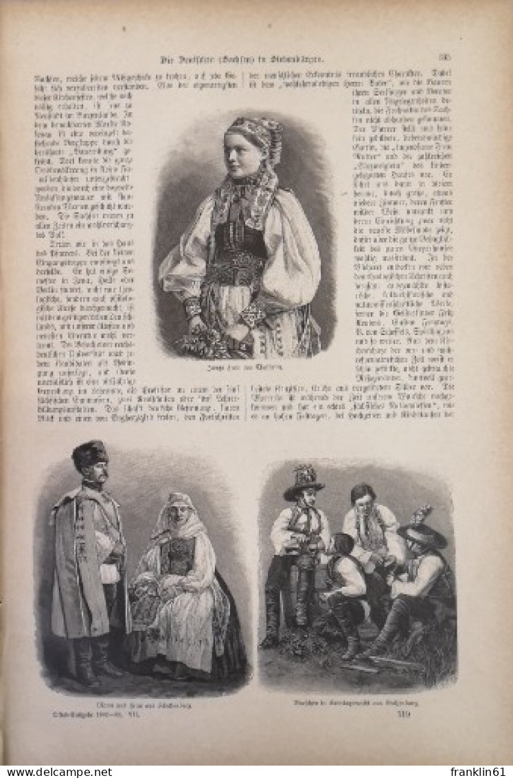 Über Land Und Meer. II. Band 1886/87. 6.; 7.; 8 Un 9. Heft - Autres & Non Classés