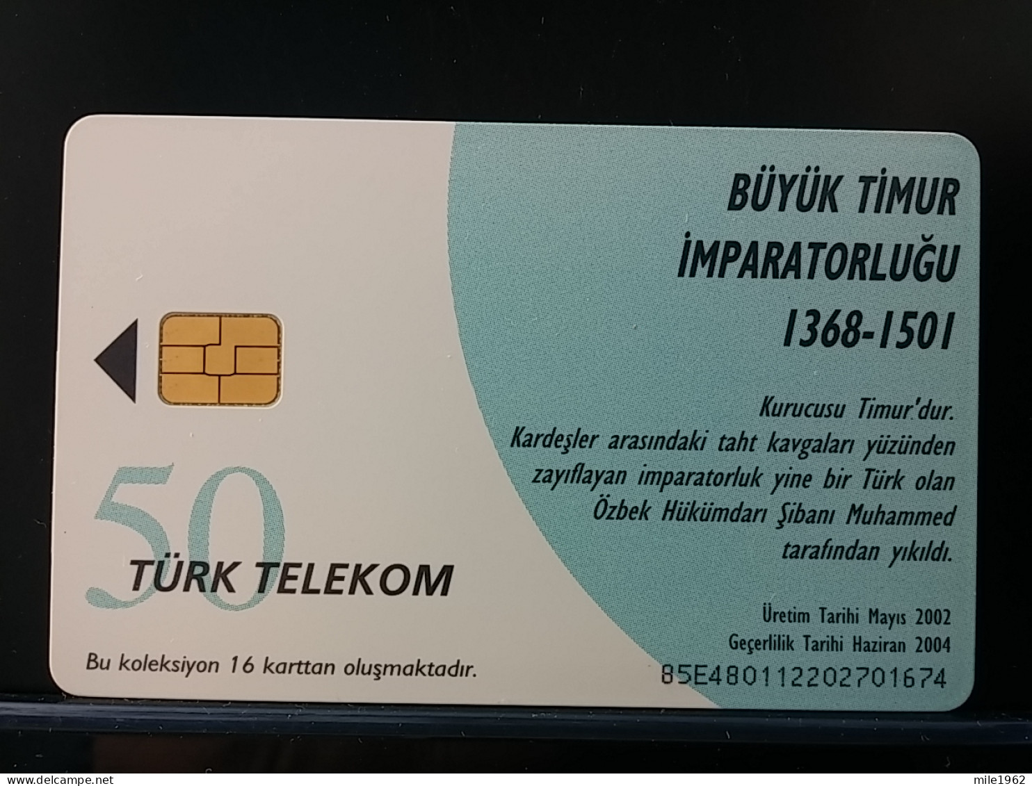 T-261 - TURKEY, TELECARD, PHONECARD, - Turquie