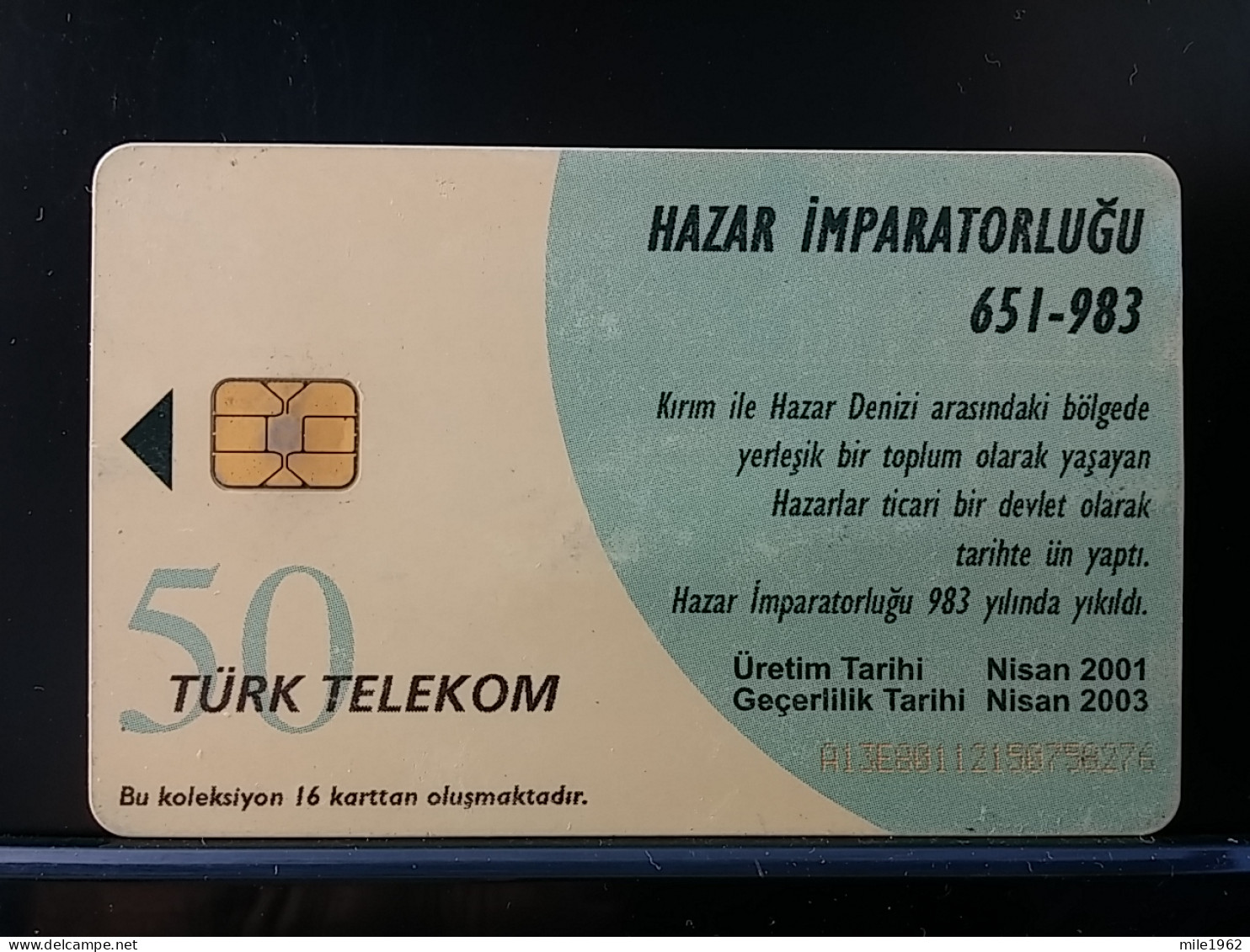 T-261 - TURKEY, TELECARD, PHONECARD, - Turkey