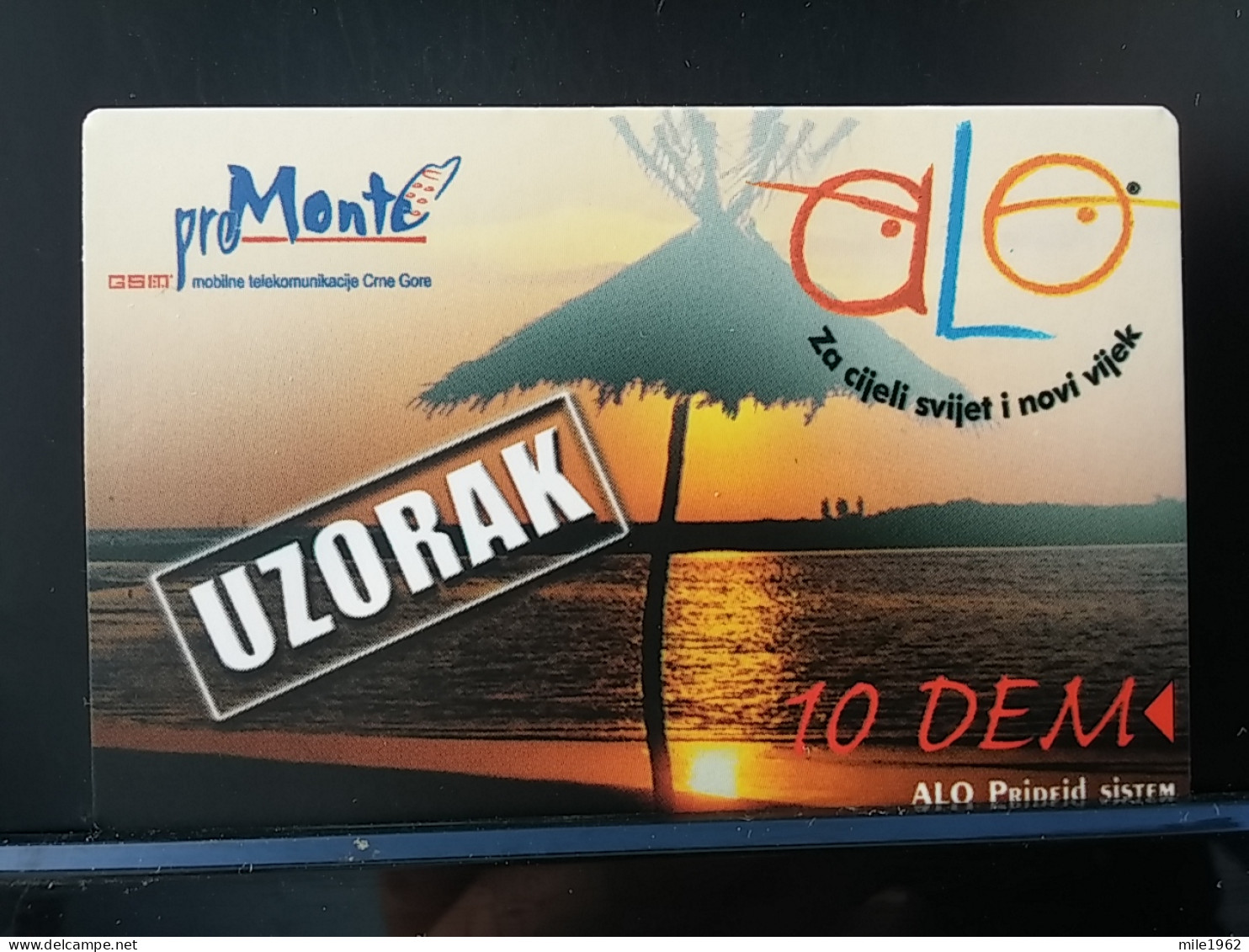 T-264 - MONTENEGRO, TELECARD, PHONECARD,  - Montenegro