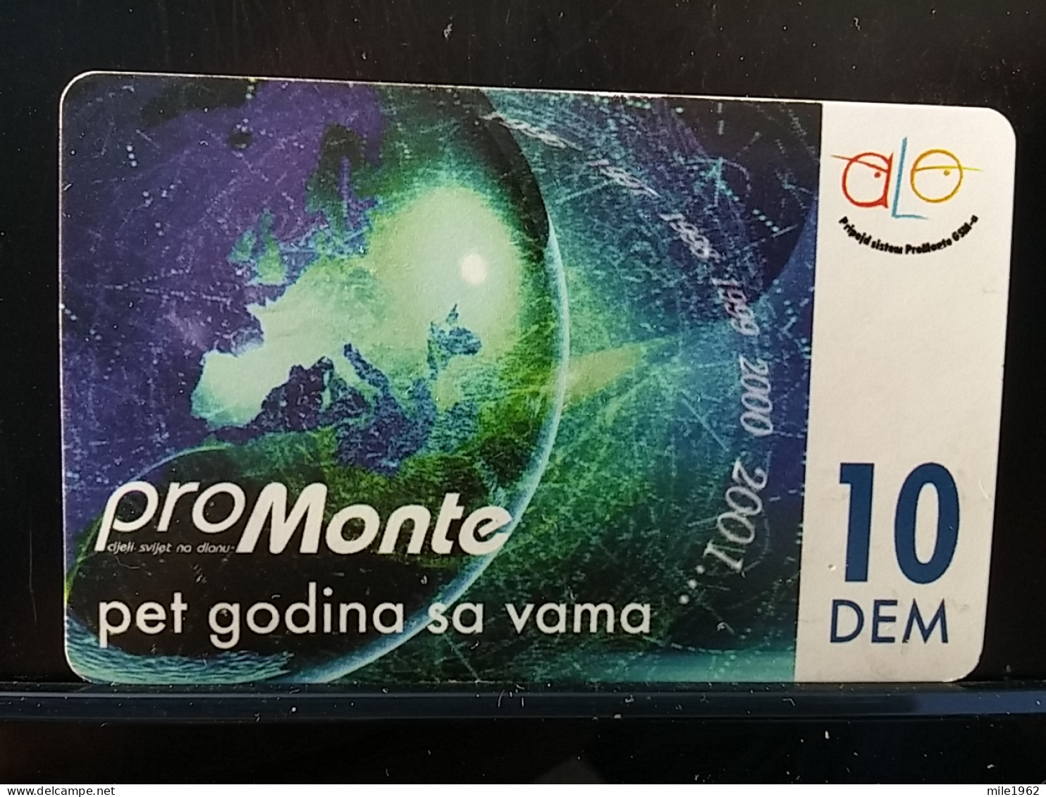 T-264 - MONTENEGRO, TELECARD, PHONECARD,  - Montenegro