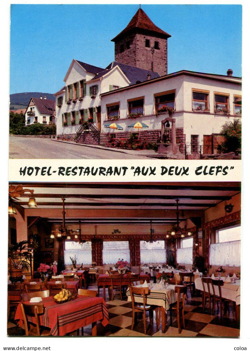 DAMBACH LA VILLE Hôtel Restaurant Aux Deux Clefs - Dambach-la-ville