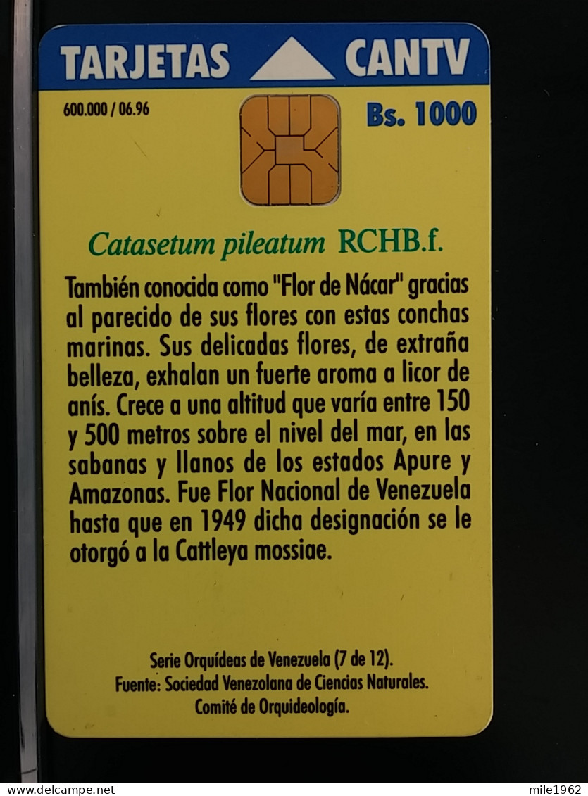 T-269 - VENEZUELA, TELECARD, PHONECARD, FLOWER, FLEUR - Venezuela