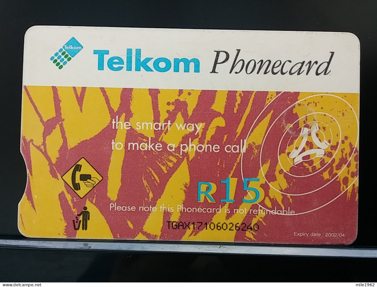 T-271 - SOUTH AFRICA TELECARD, PHONECARD, FLOWER, FLEUR,  - Sudafrica