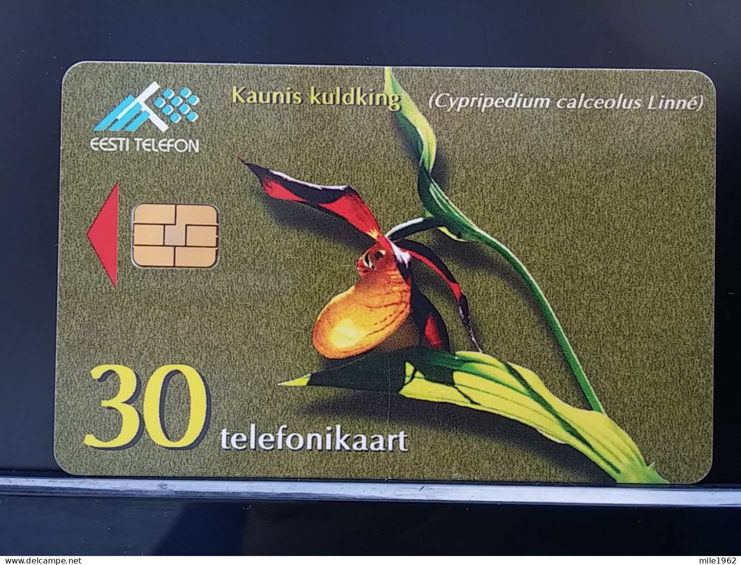 T-272 - ESTONIA, TELECARD, PHONECARD,, FLOWER, FLEUR - Estonia