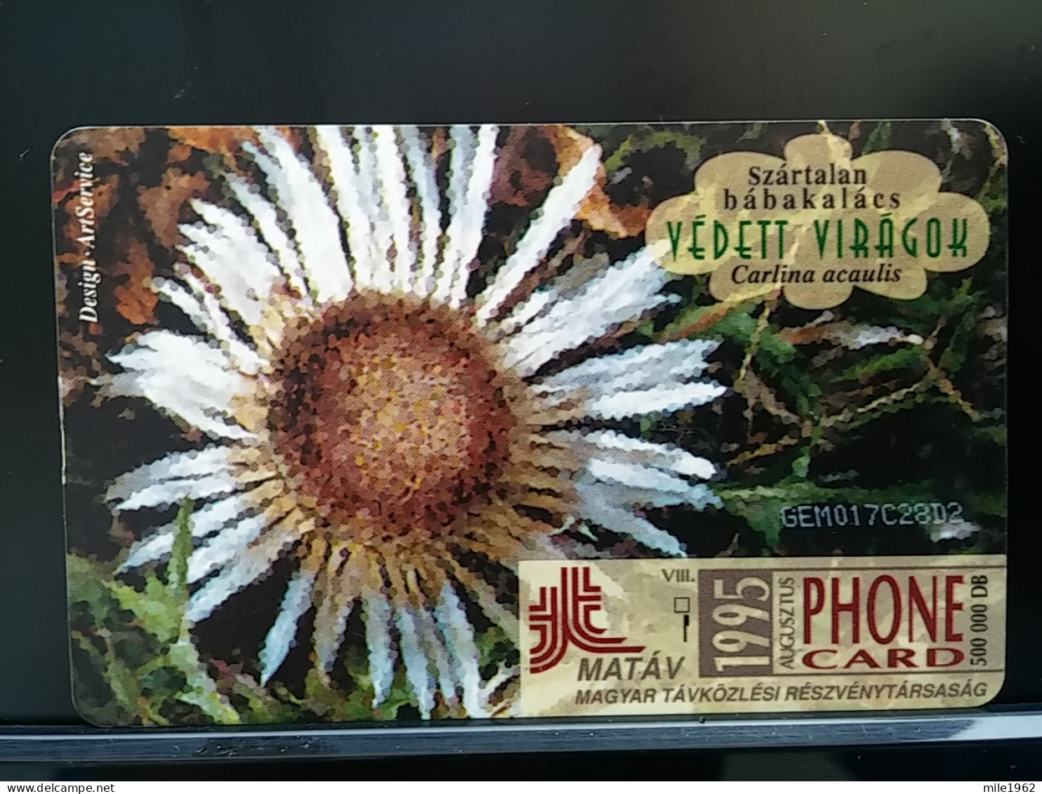 T-272 - HUNGARY, TELECARD, PHONECARD, FLOWER, FLEUR - Hungary