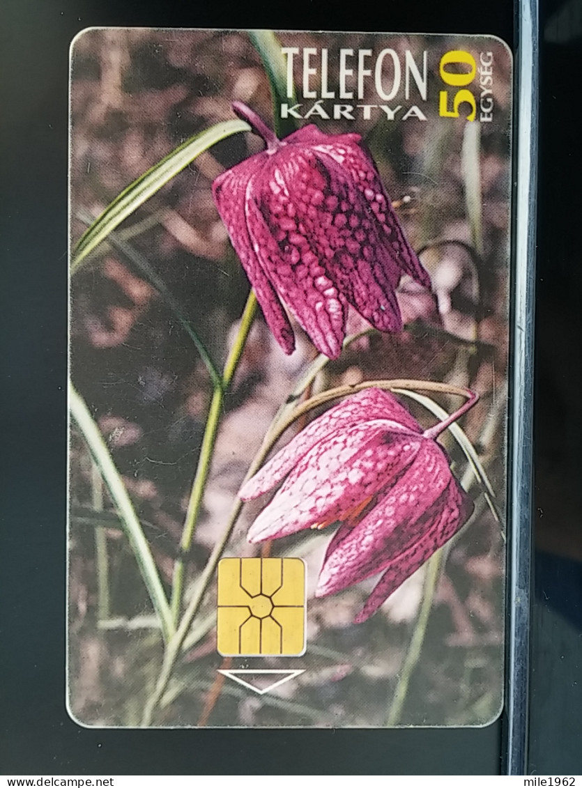 T-272 - HUNGARY, TELECARD, PHONECARD, FLOWER, FLEUR - Hongrie