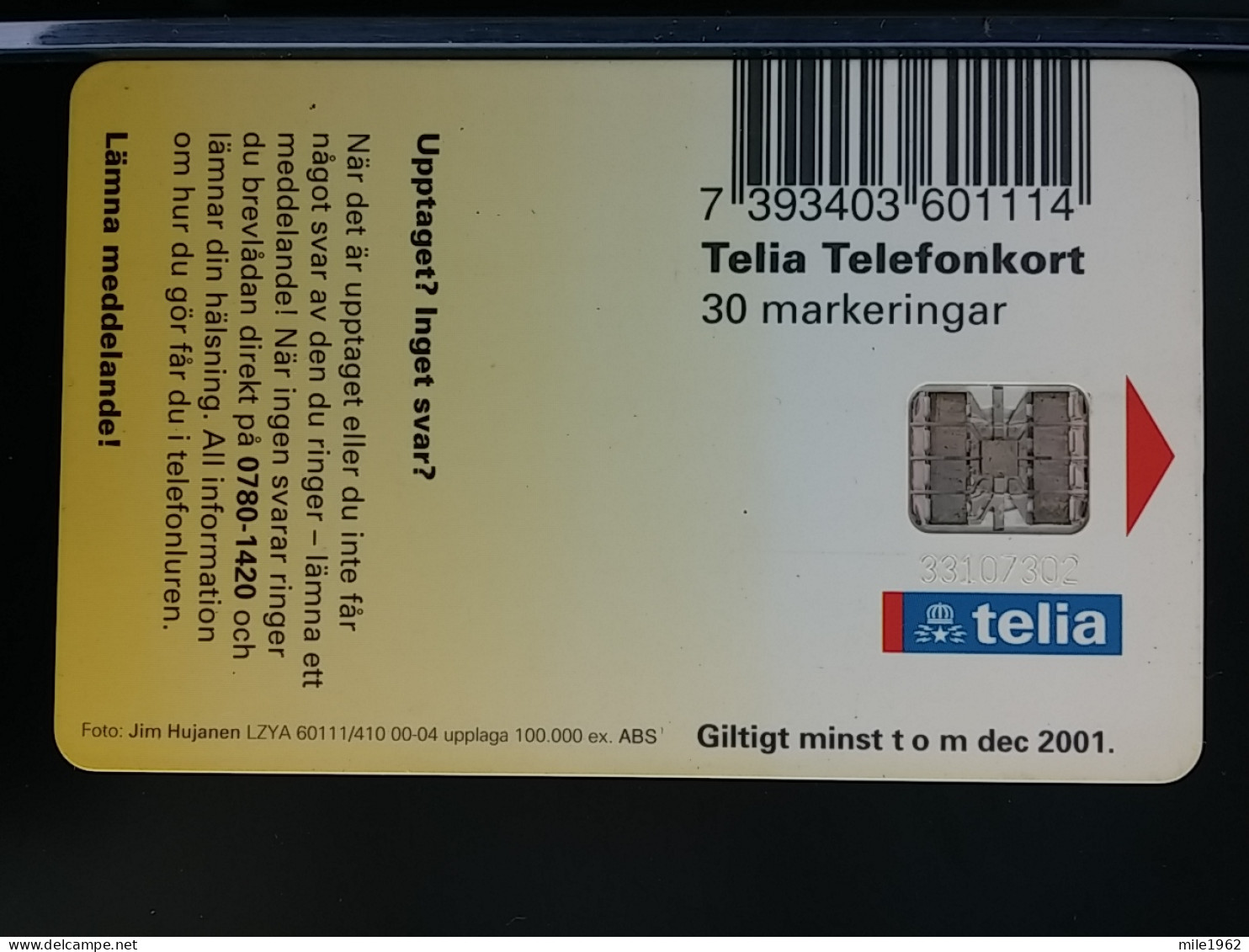 T-274 - SWEDEN, TELECARD, PHONECARD, FLOWER, FLEUR - Svezia