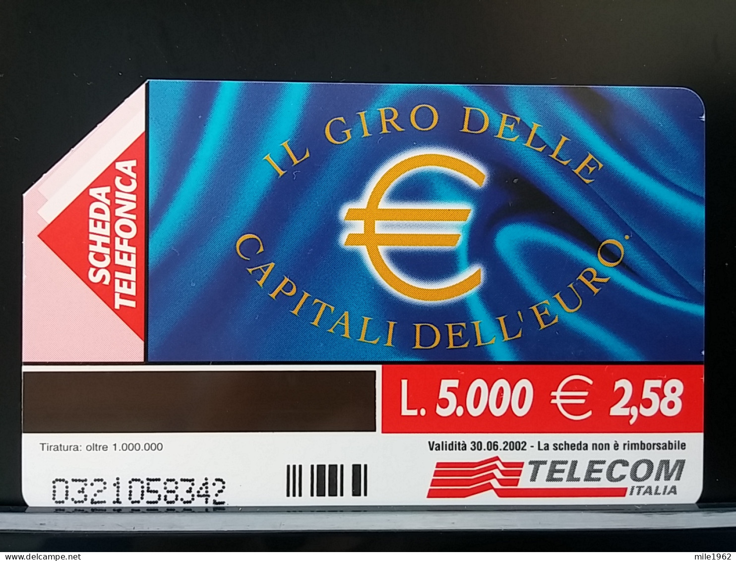 T-276 - ITALIA, ITALY, TELECARD, PHONECARD, FLOWER, FLEUR,  - Other & Unclassified