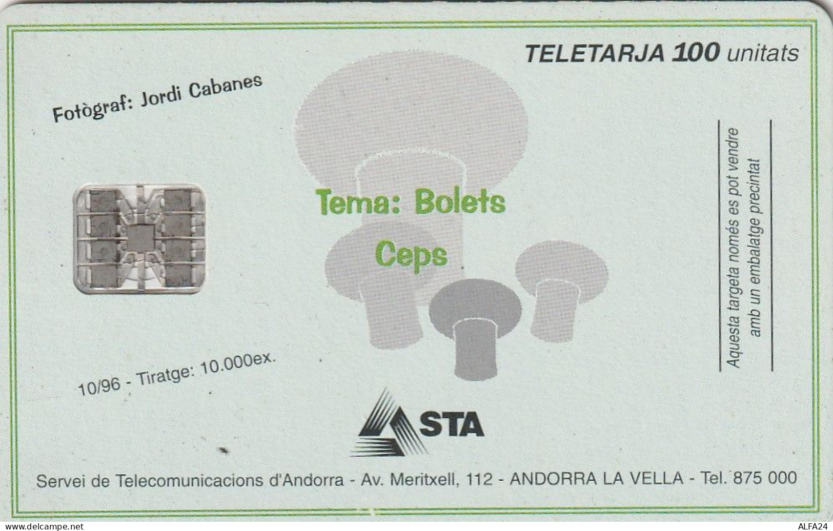 PHONE CARD ANDORRA (E92.2.4 - Andorre