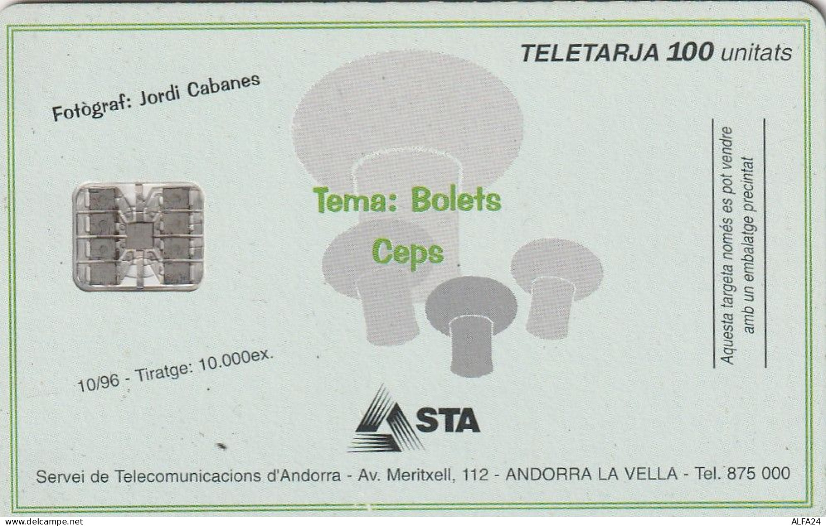PHONE CARD ANDORRA (E92.2.4 - Andorra