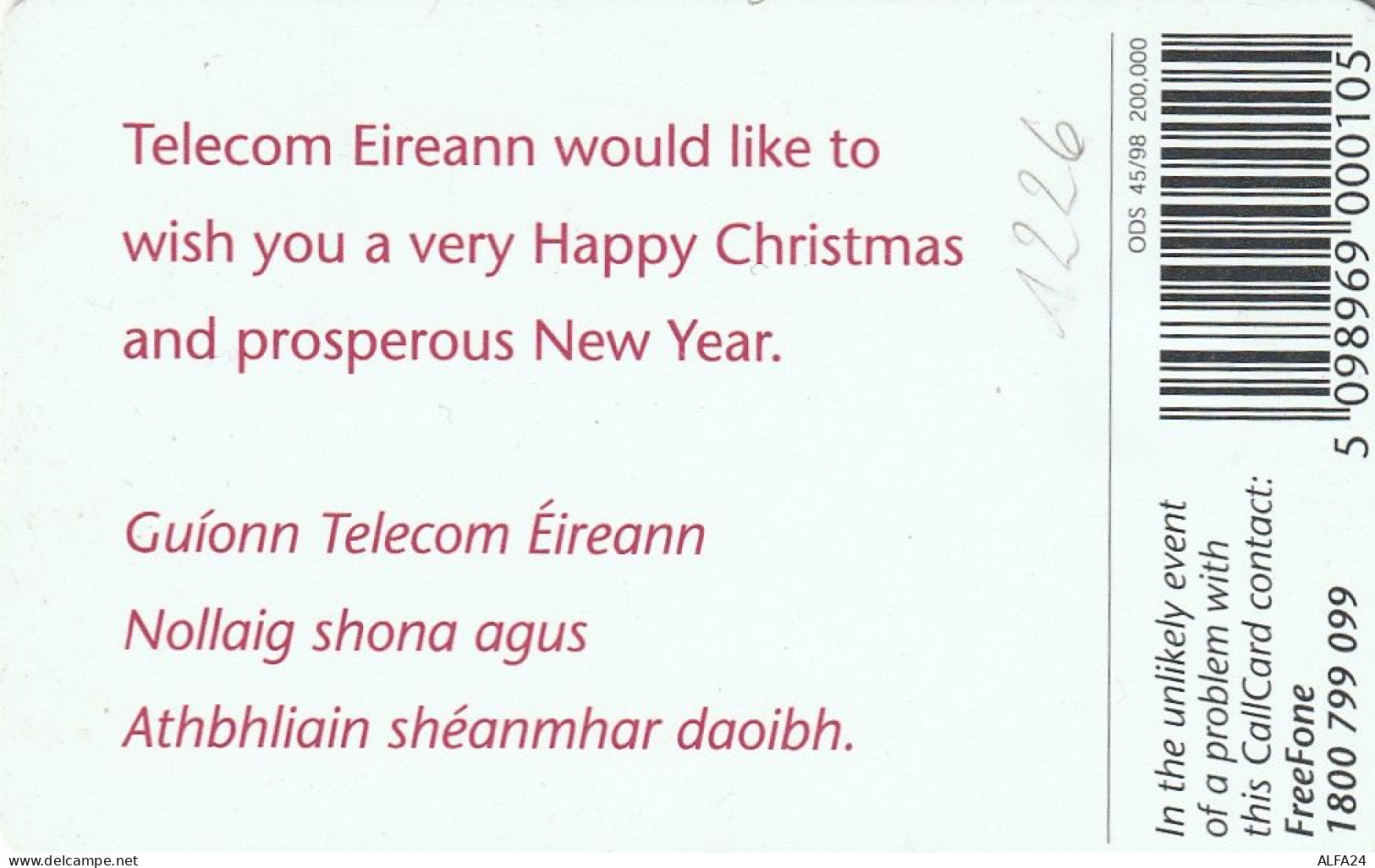 PHONE CARD IRLANDA (E90.18.7 - Irlanda