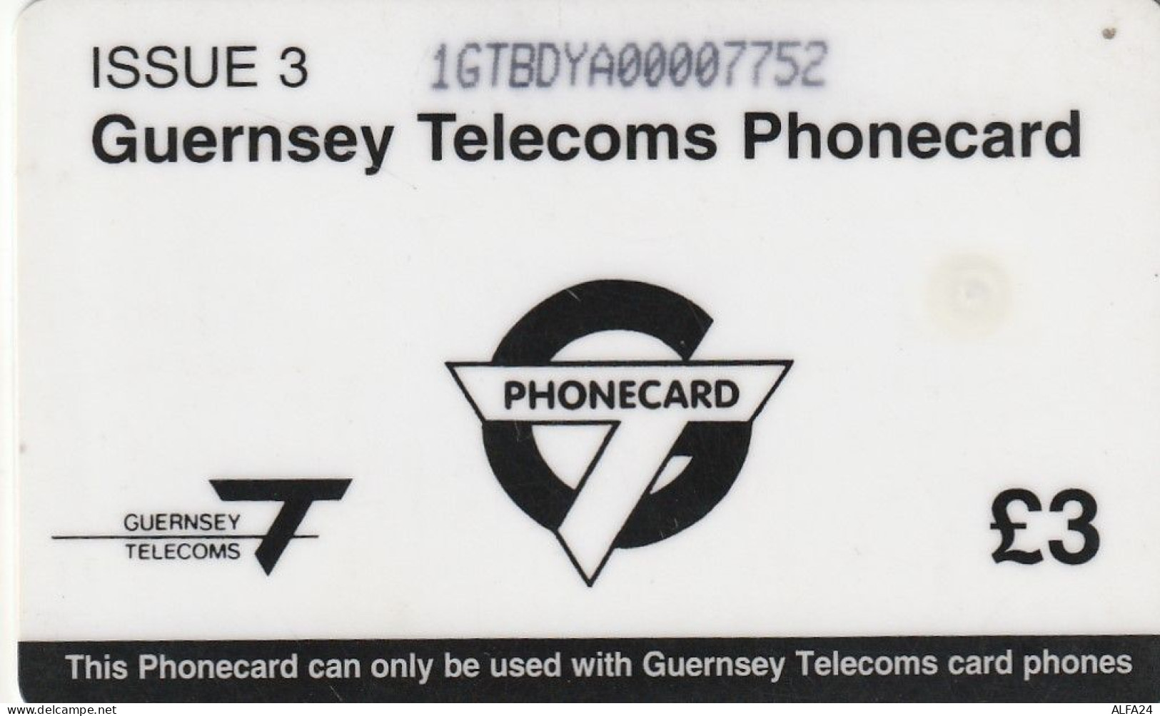 PHONE CARD GUERNSEY (E89.2.1 - Jersey En Guernsey